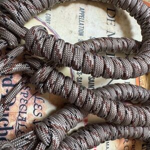 NEW Bundle 5 Men’s PARACORD Bracelets Adjust to fit Military style Utilitarian